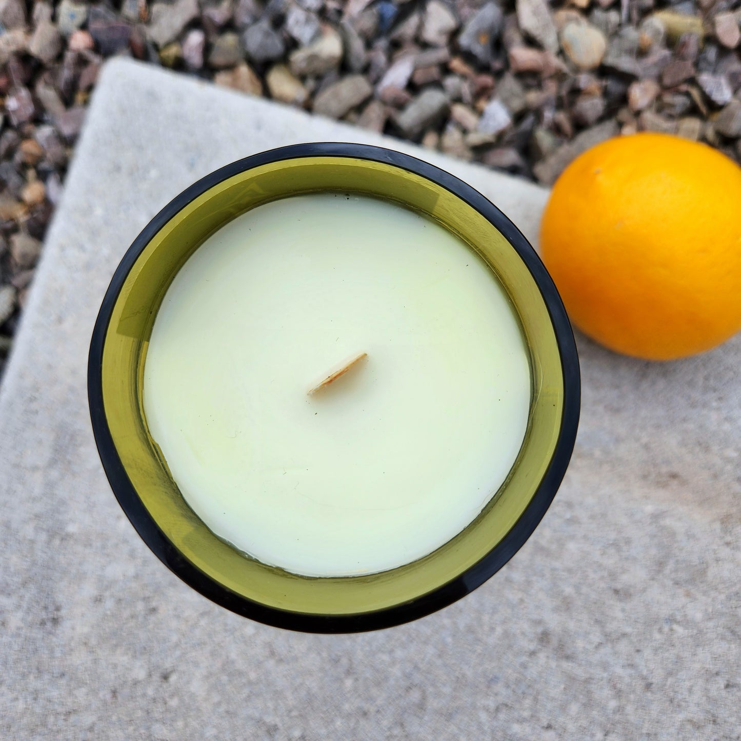 Southwest Wine Bottle Candle | Deep Sky Vineyard Bottle | Orange Grove or Custom Scent