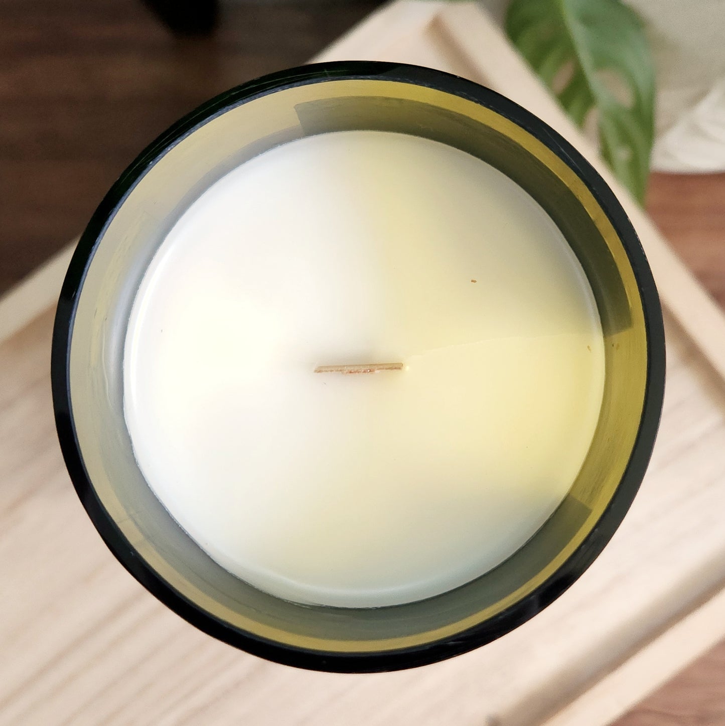 Eco-Friendly Arizona Wine Bottle Candle | Clean-Burning Creosote Scent | Sonoran Rain Scent