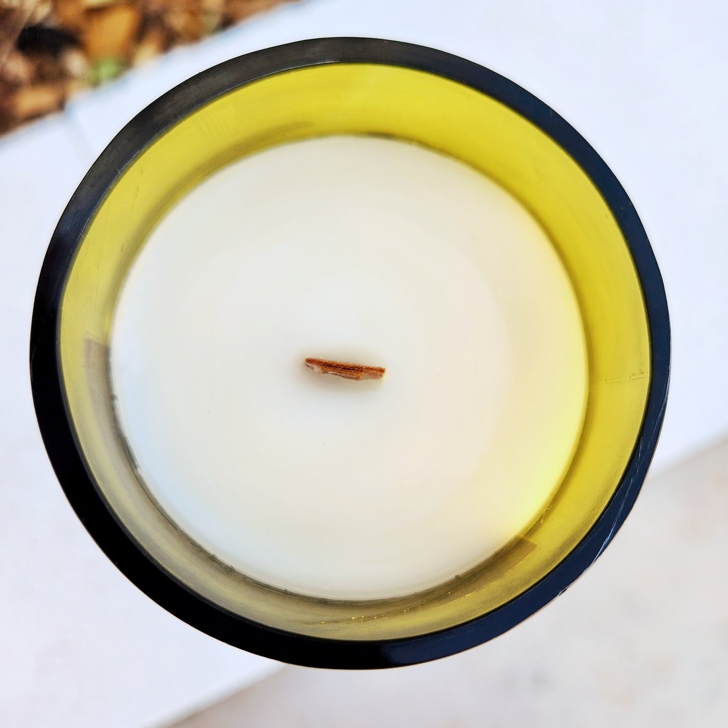 Coconut Soy Vegan Wine Bottle Candle | Gothic Throne Art | Full Bodied Scent