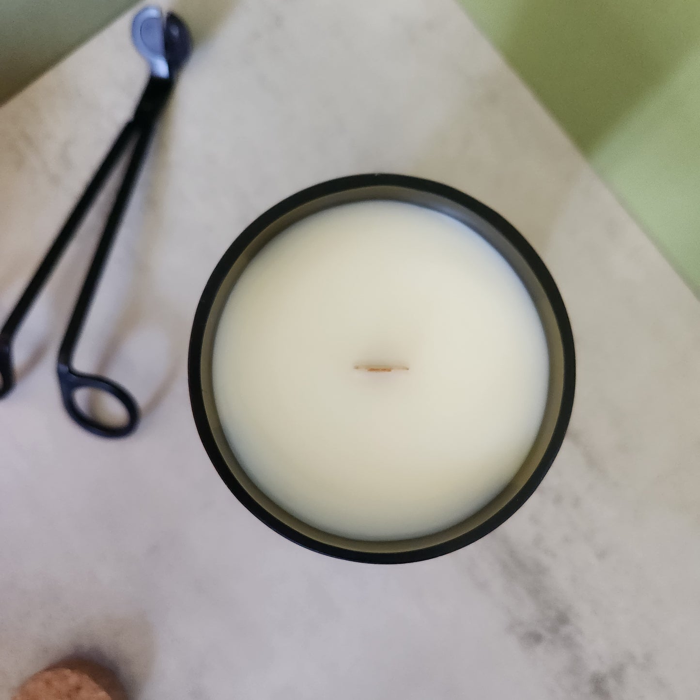 "House Red" Black Cherry+Merlot Scented Candle in a Recycled "Chateau Tumbleweed Mourvedre" Wine Bottle