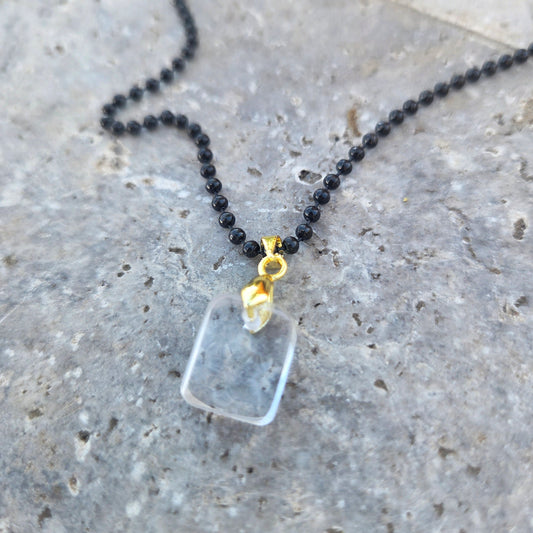 Glass Star Necklace | Reclaimed Liquor Bottle Jewelry | Choose Your Chain