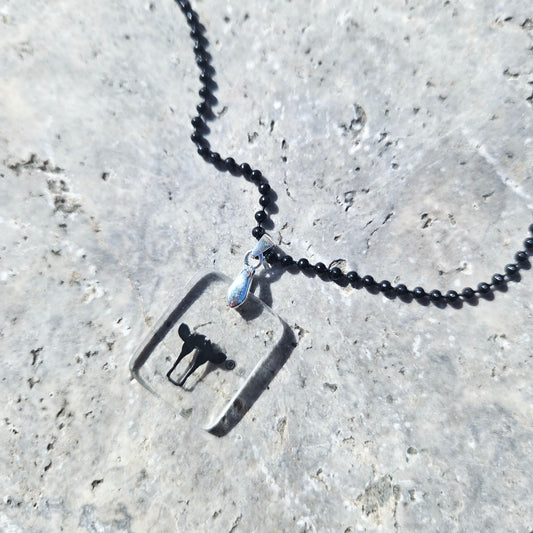 Dairy Cow Glass Necklace | Reclaimed Milk Bottle Jewelry