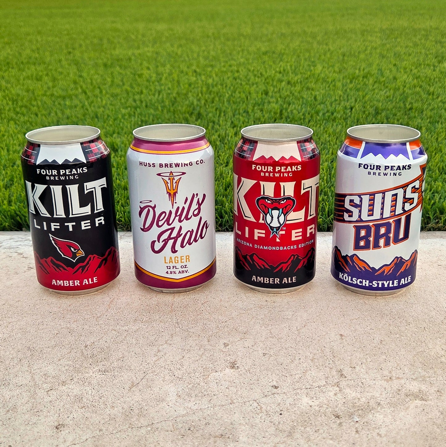 Arizona Cardinals Beer Can Candle | Upcycled 10oz | Custom Scent Options