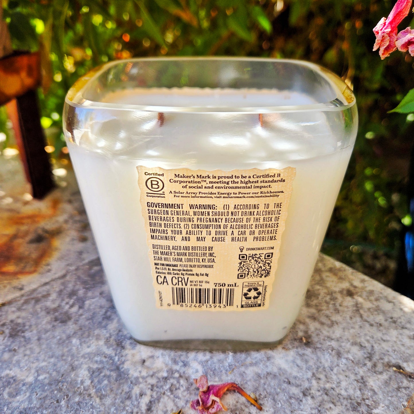 Phoenix Suns Whiskey Bottle Candle | Choose Your Scent