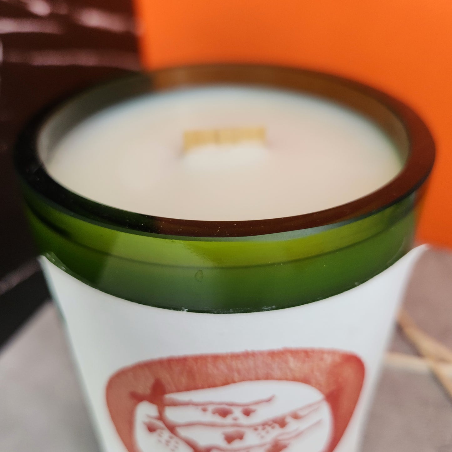 Coffee & Pumpkin | Eco Friendly Arizona Wine Bottle Candle