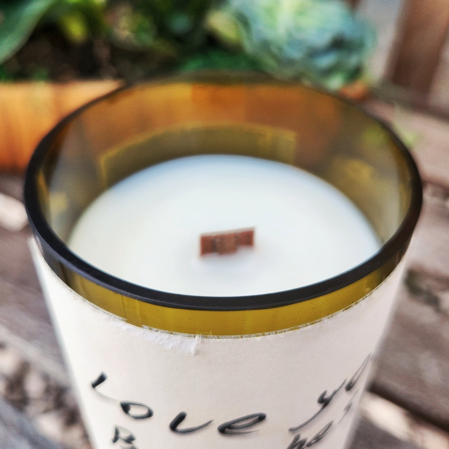 Lush Finish | Love You Bunches Wine Bottle Candle