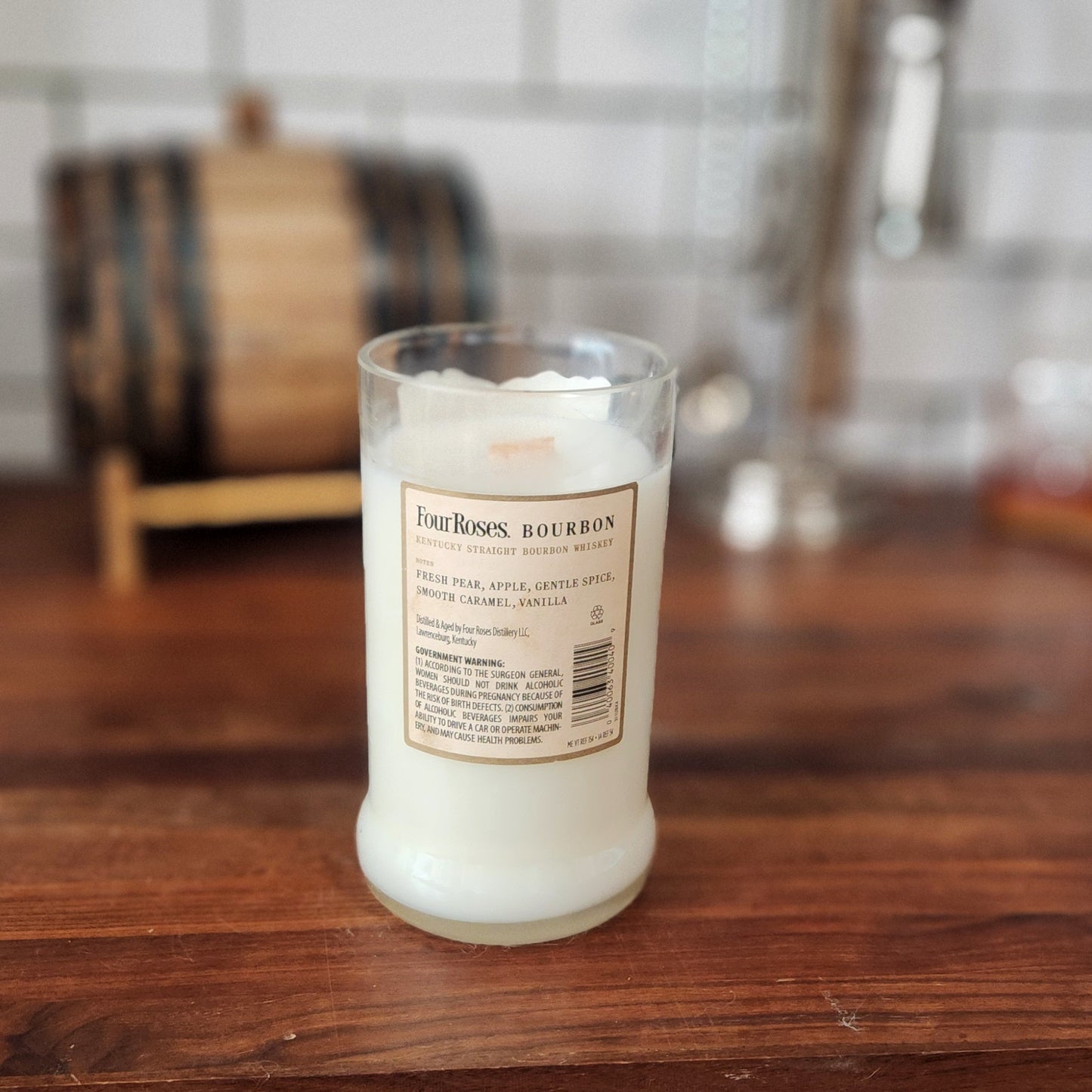 Bourbon & Books | Eco Friendly Bourbon Bottle Candle