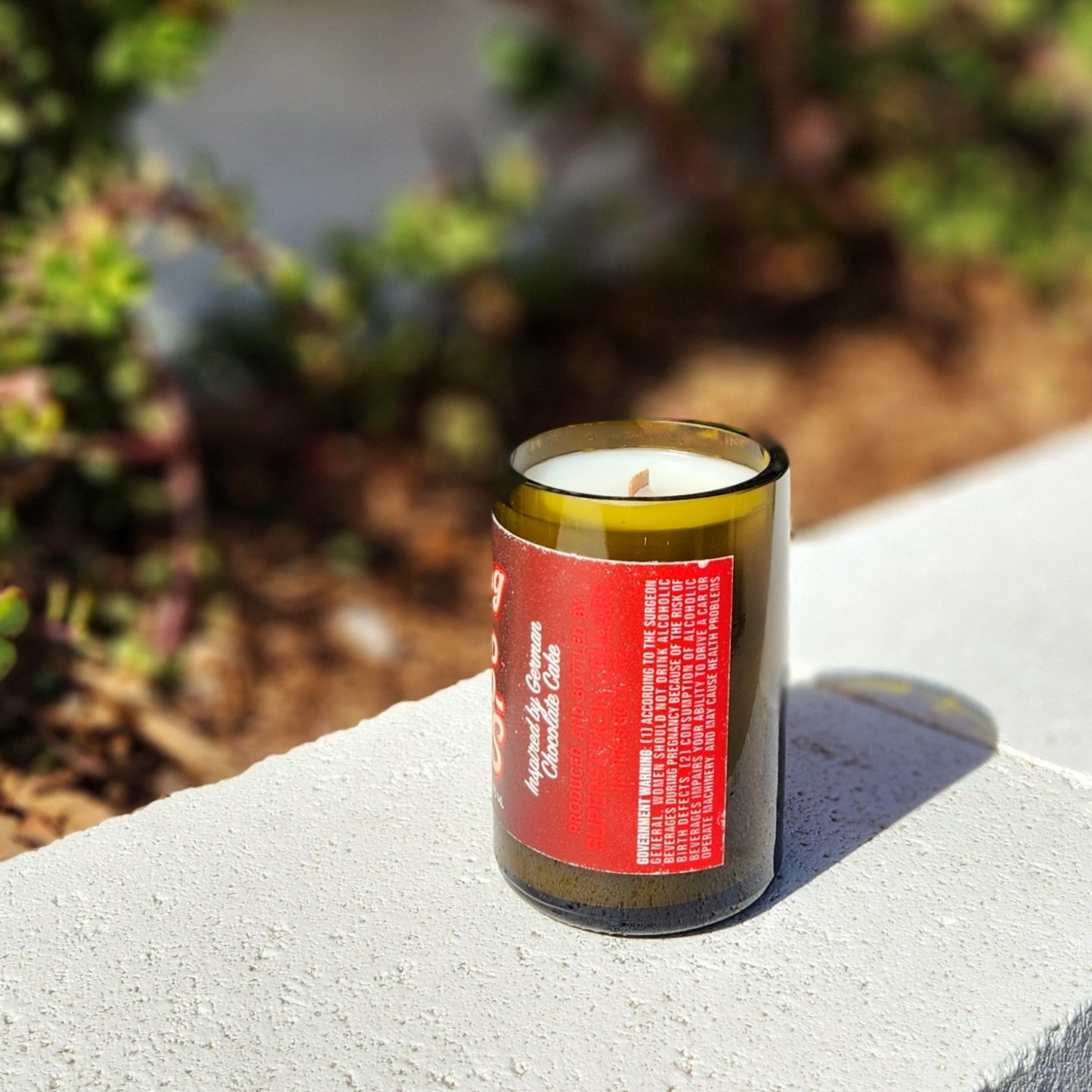 Chocolate | Hand Poured Luxury Arizona Mead Bottle Candle