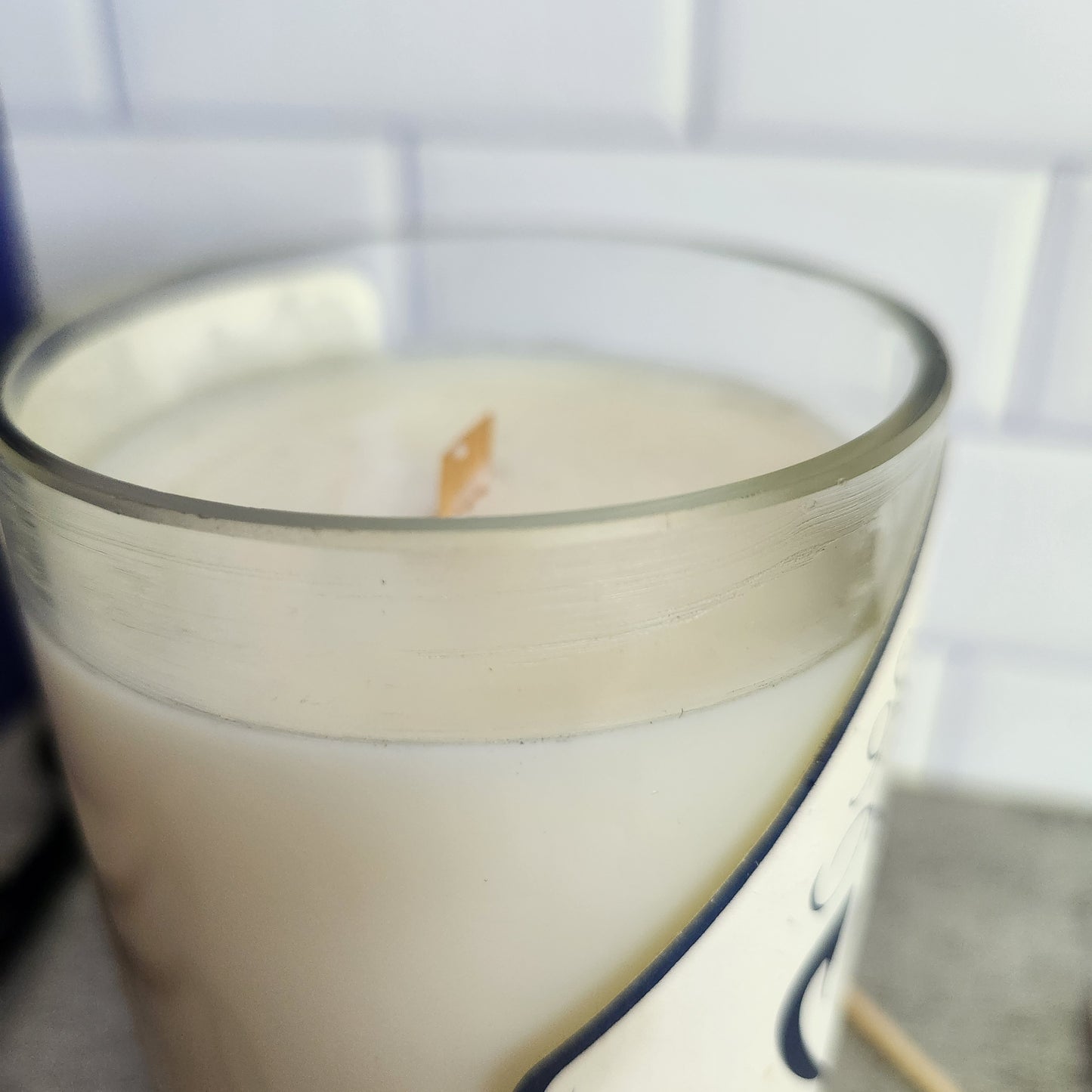 Strawberry Wine | Artisanal Sustainable Wine Bottle Candle