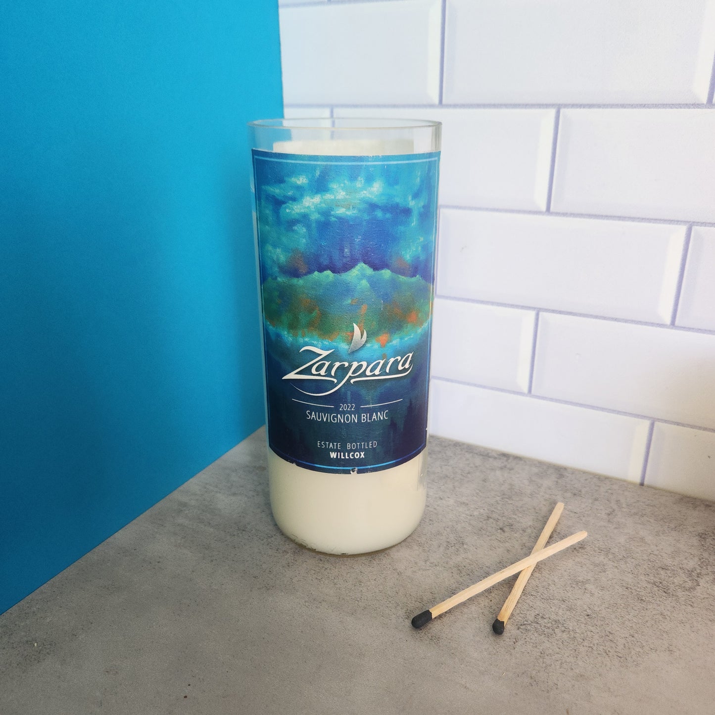 Crème Brûlée | Eco Friendly Arizona Wine Bottle Candle