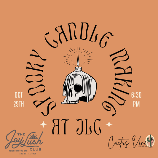 Fall Candle Making Workshop at The Joy Lush Club - October 29th
