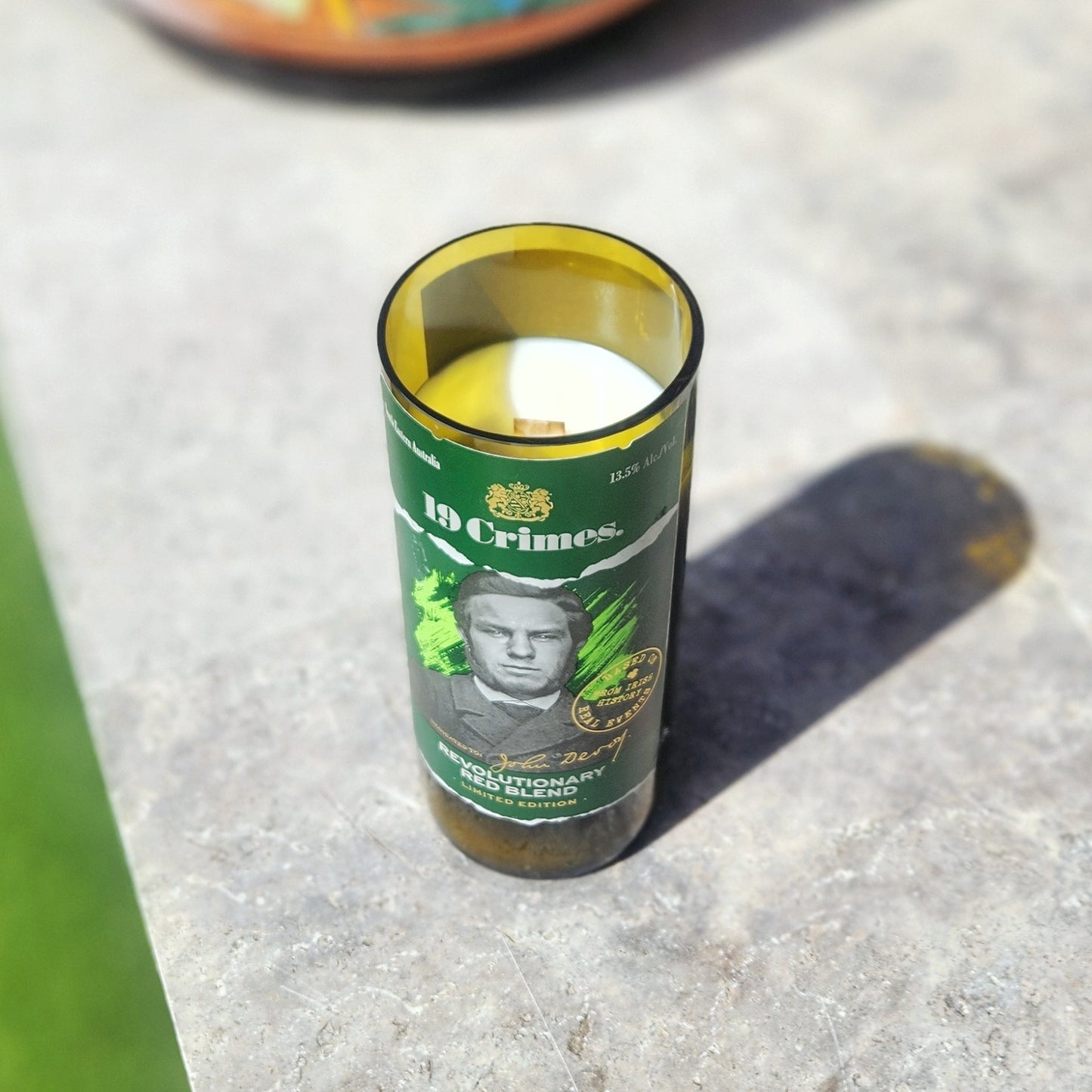 Goldwater | St. Patrick's Day Wine Bottle Candle