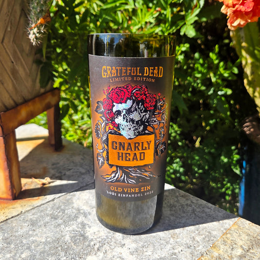 Deadhead Wine Bottle Candle | Eco-Friendly & Clean-Burning | High Spirits or Custom Scent