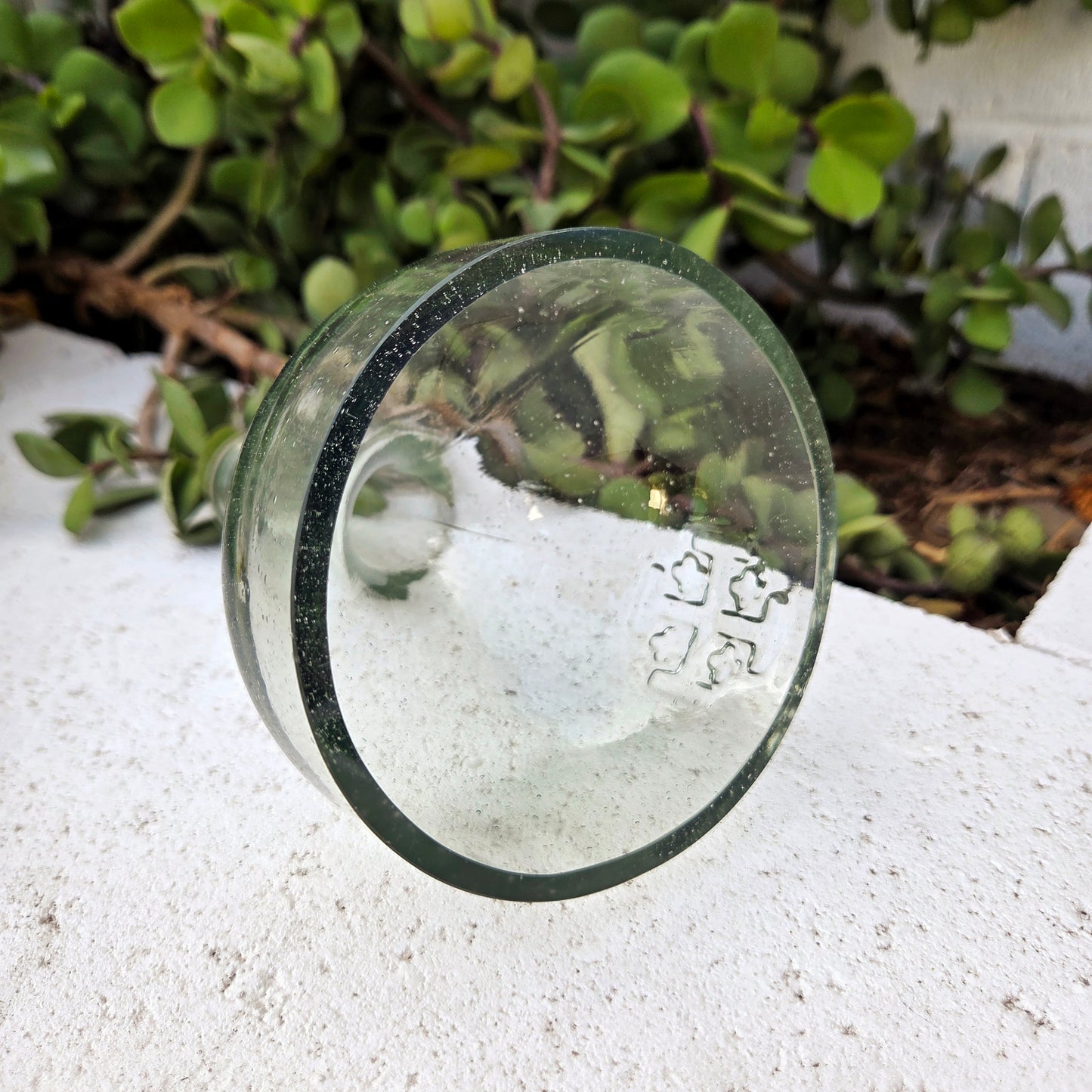 Glass Candlestick Holder | Jerusalem Cross | Tequila Bottle