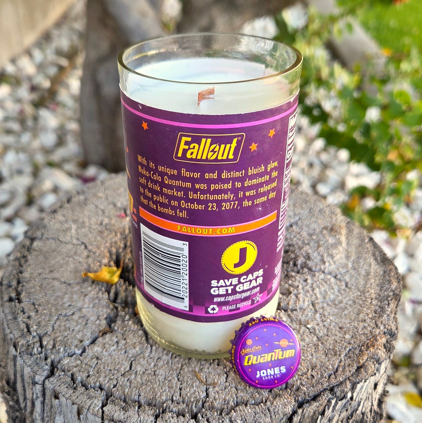 Quantum Nuka Cola Candle | Skin Contact or Custom Scent