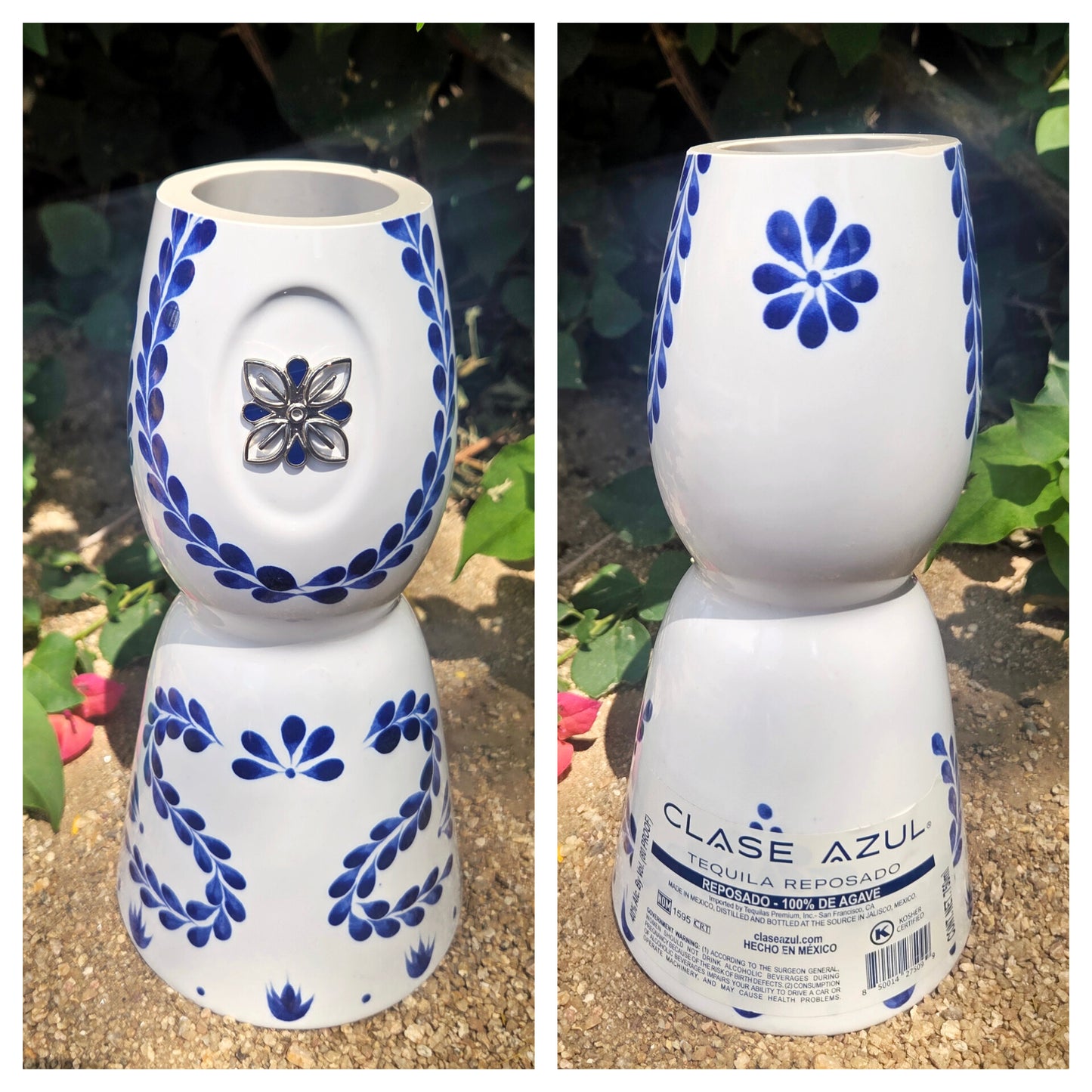 Upcycled Tequila Bottle Candles | Recycled Clase Azul Bottles | Choose Your Scent