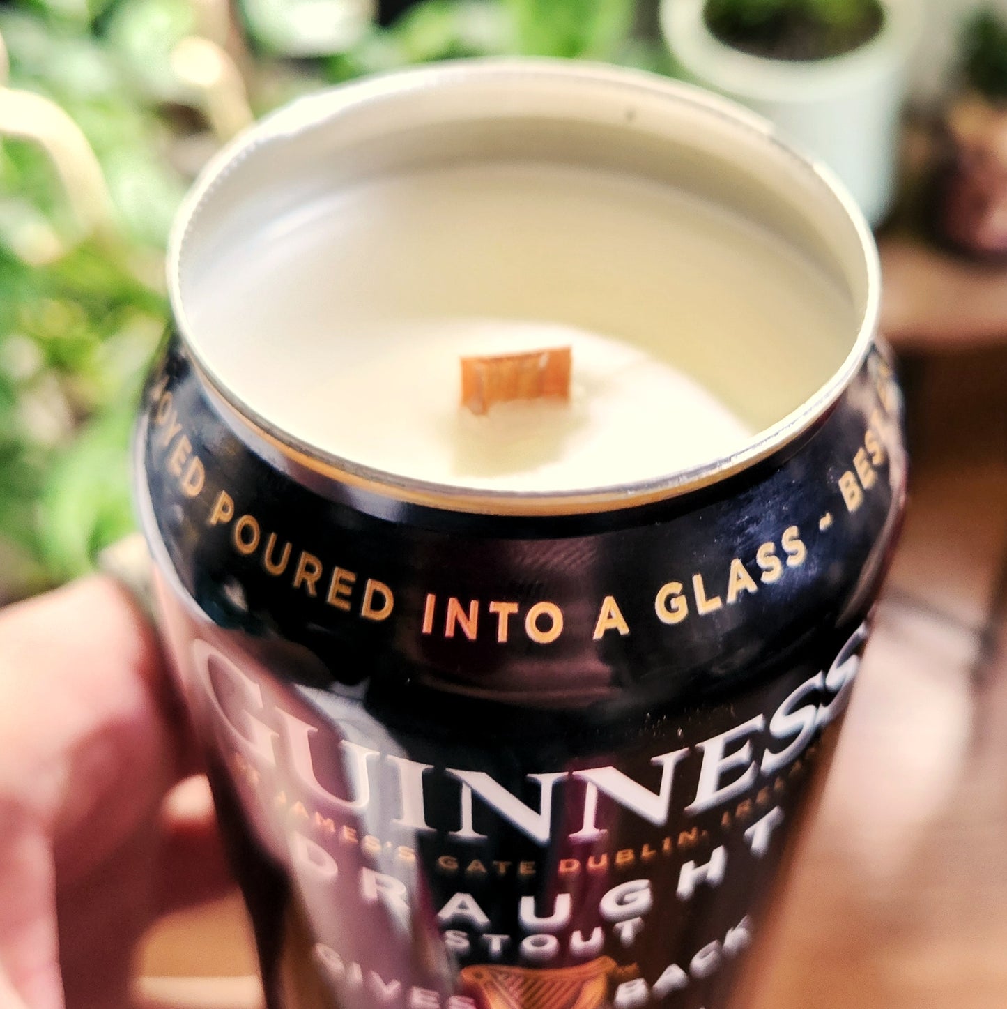 Goldwater | Hand Crafted Guinness Recycled Beer Can Candle | Arizona Edition