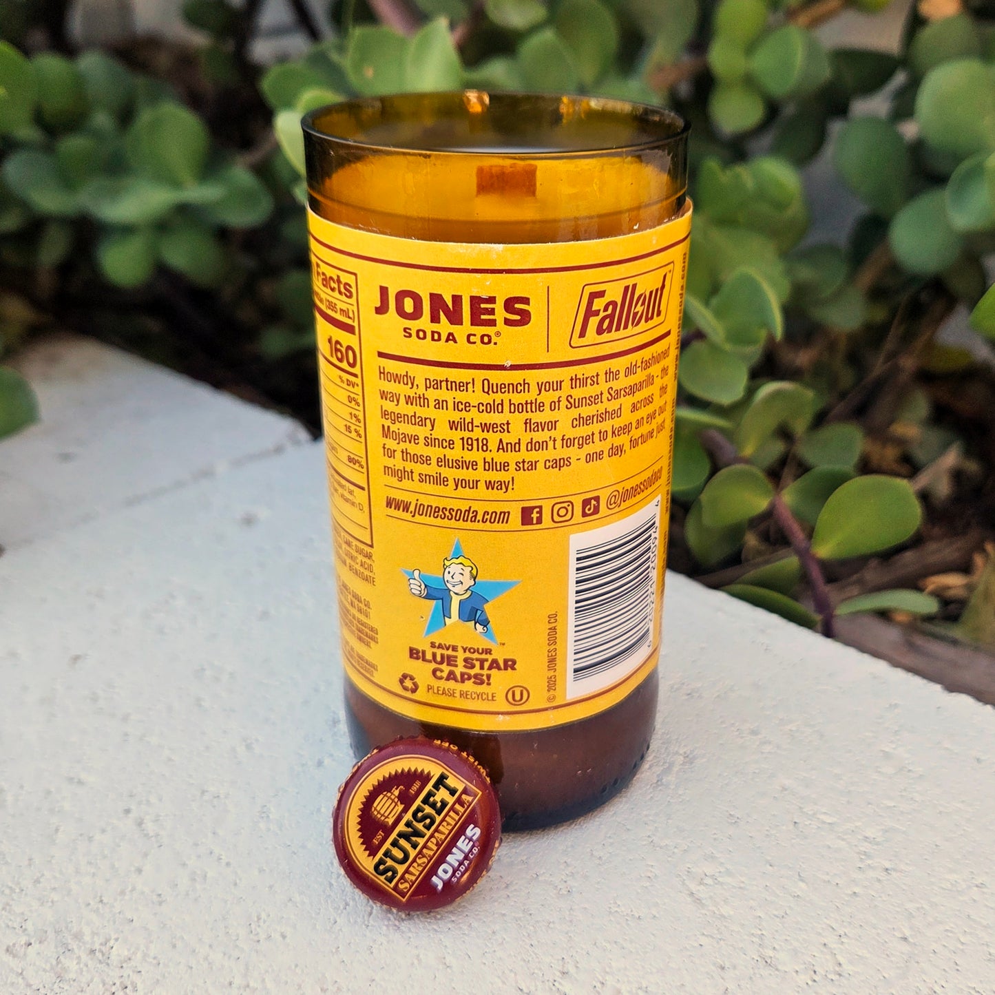 Nuka Cola Sasparilla Candle | Lush Finish or Custom Scent