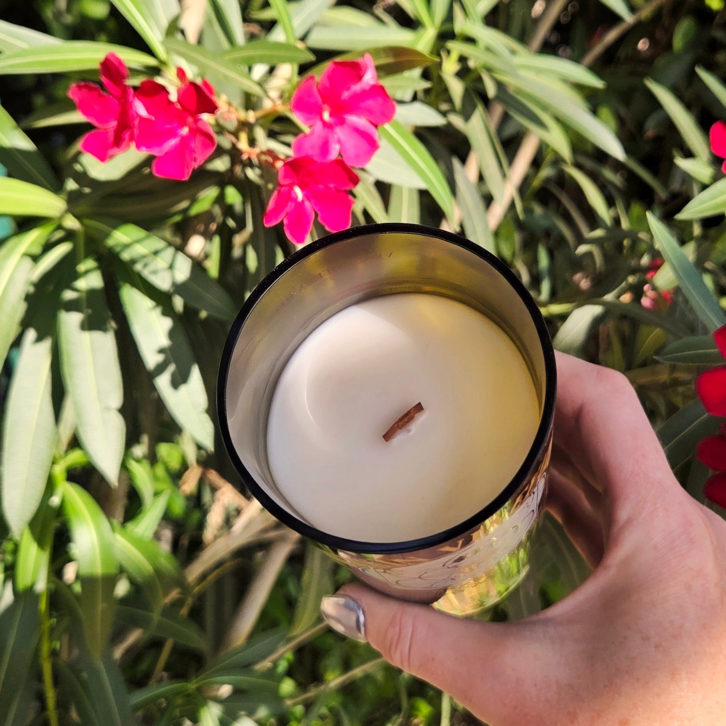 Merkin Wine Bottle Candle | Skin Contact or Custom Scent