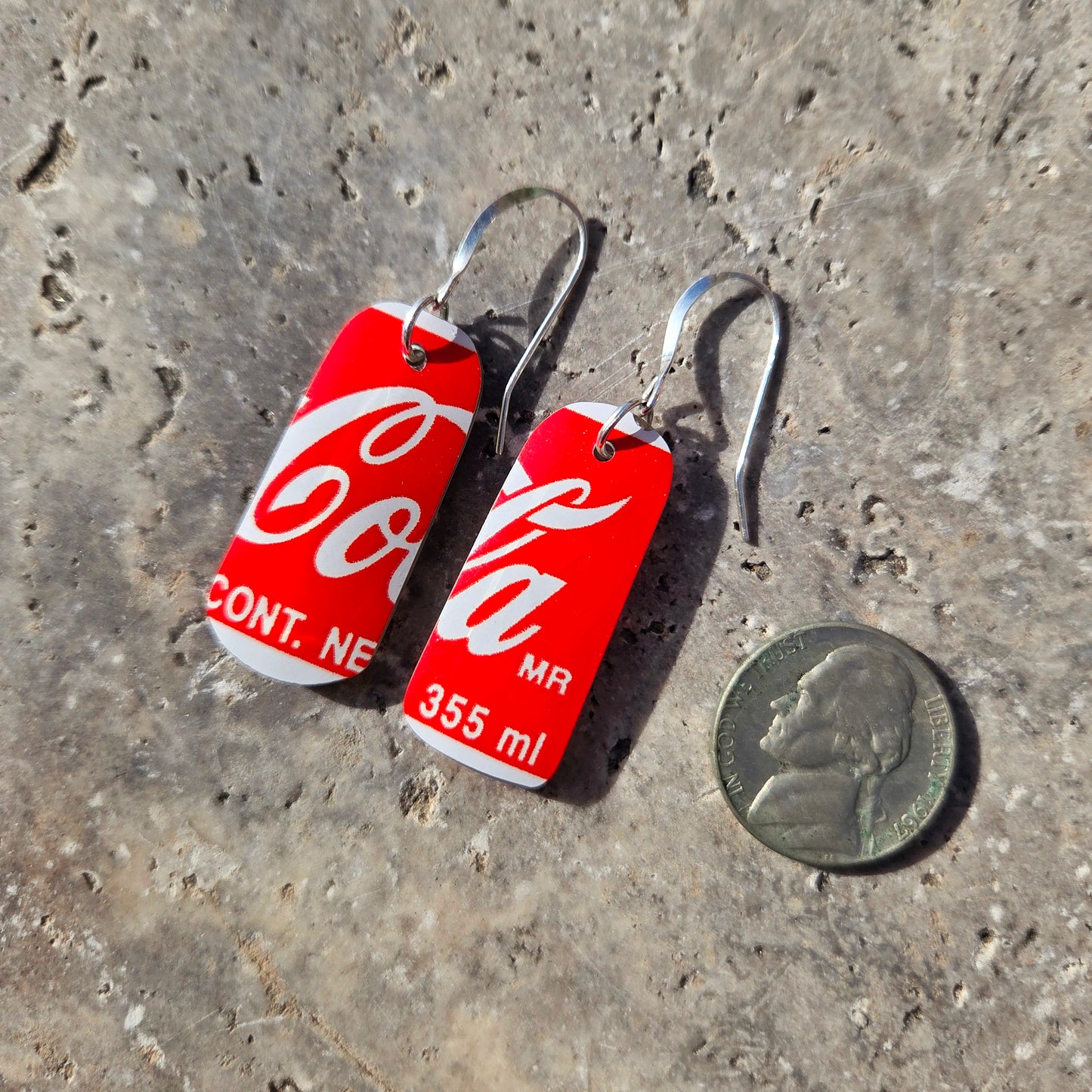 Mexican Soda Bottle Glass Earrings | Single Pair or BFF Style