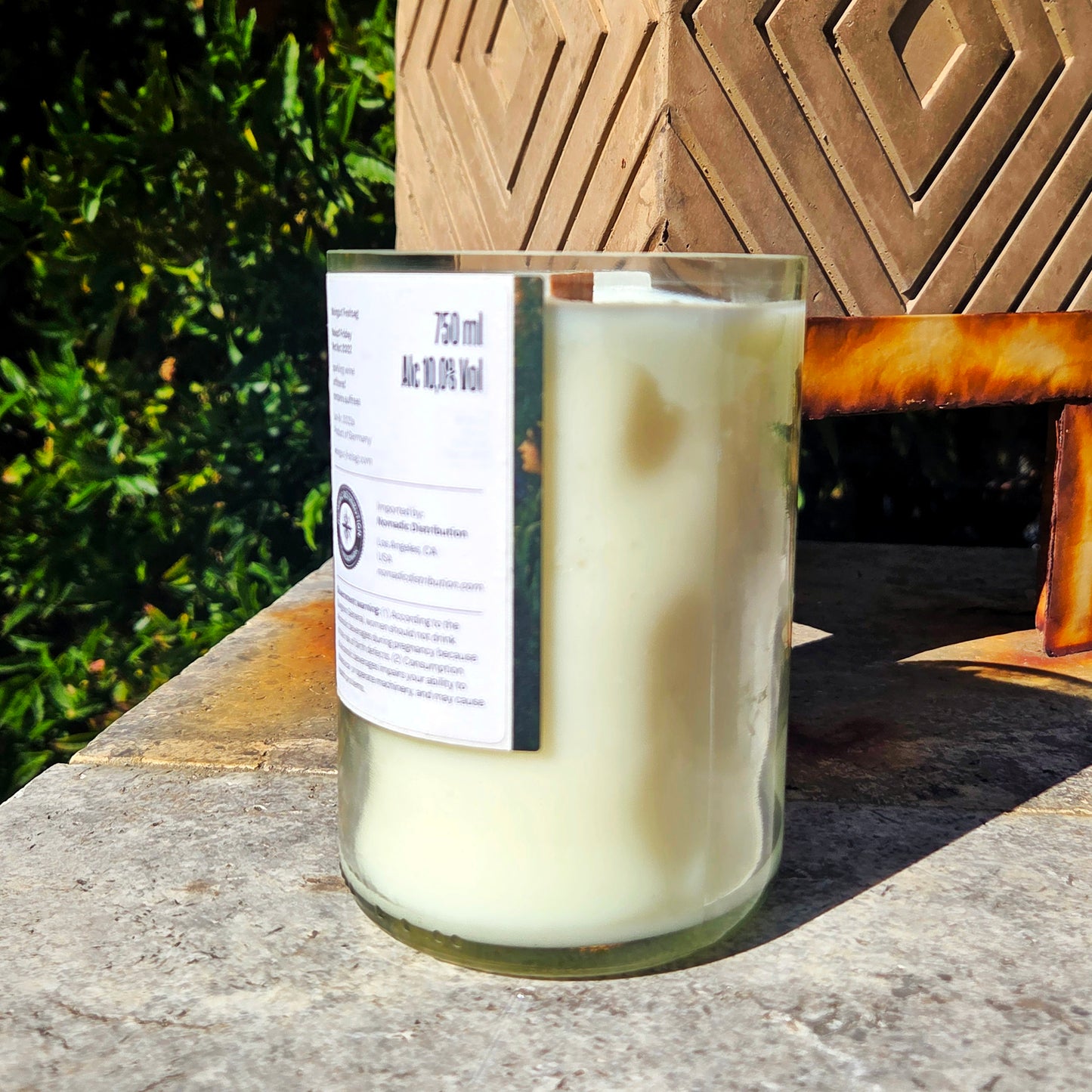 Naked Wine Bottle Candle | Choose Your Scent