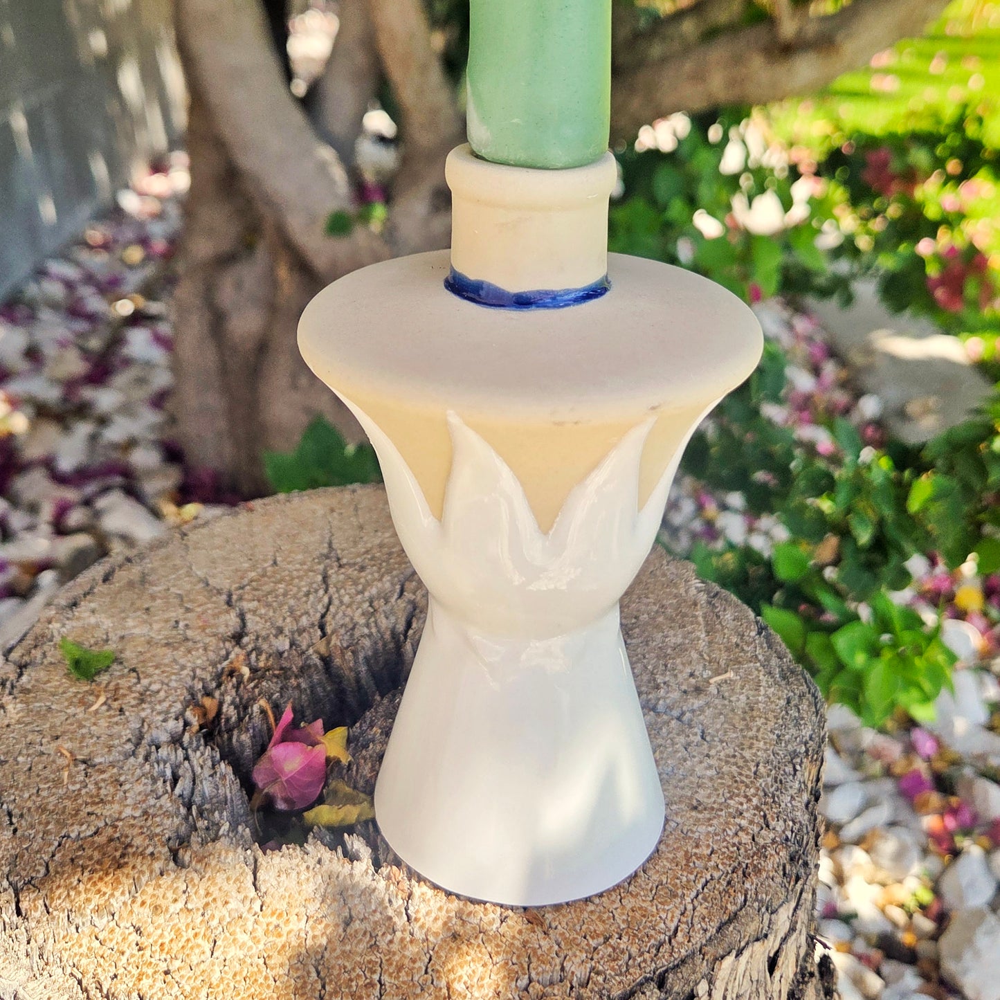Glass Candlestick Holder | Clase Azul | Tequila Bottle
