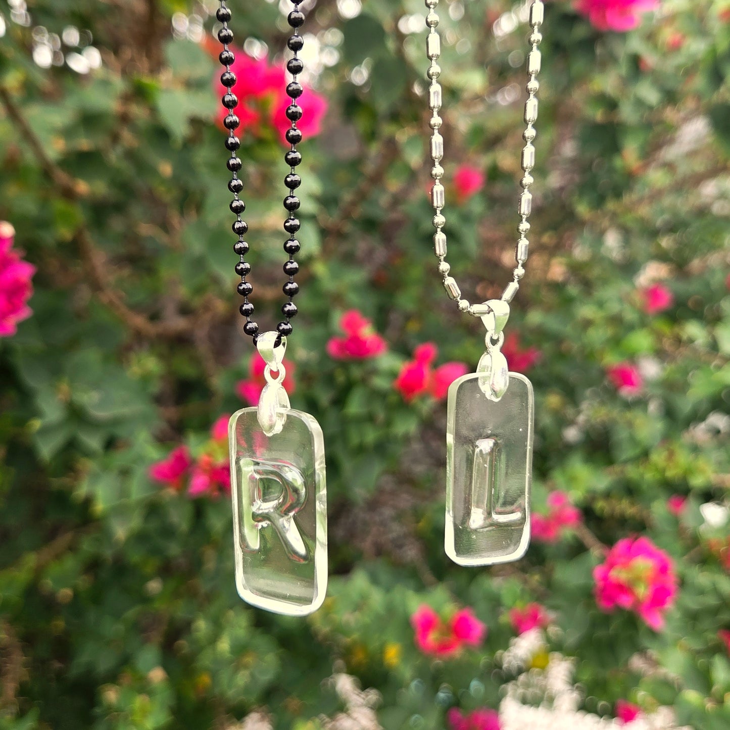 Initial Necklaces | Reclaimed Glass Bottles | Various Styles