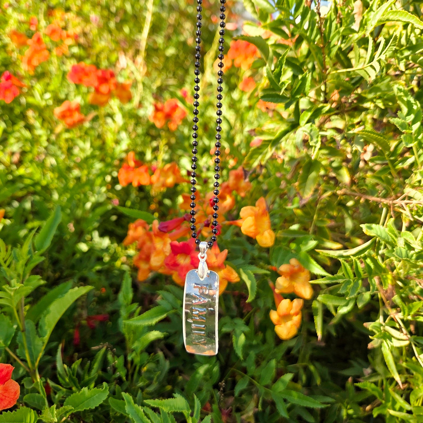 Family Glass Necklace | Reclaimed Wine Bottle Jewelry | Choose Your Chain