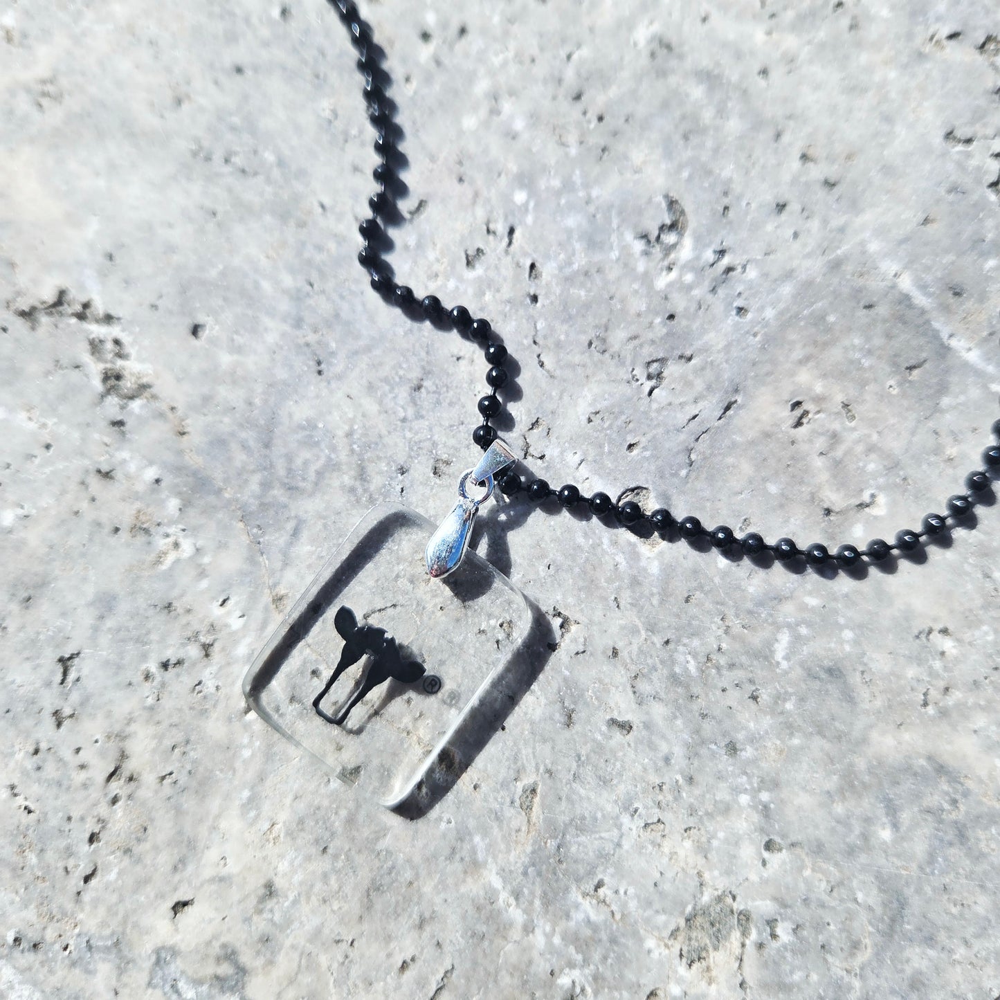 Dairy Cow Glass Necklace | Reclaimed Milk Bottle Jewelry