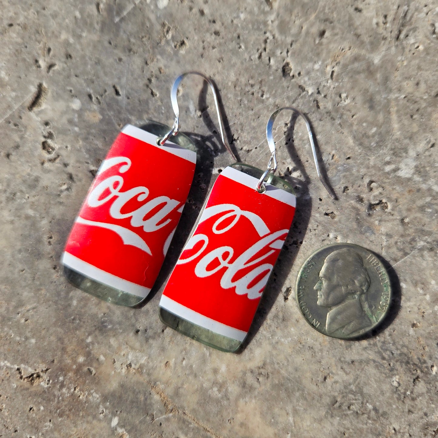Mexican Soda Bottle Glass Earrings | Single Pair or BFF Style