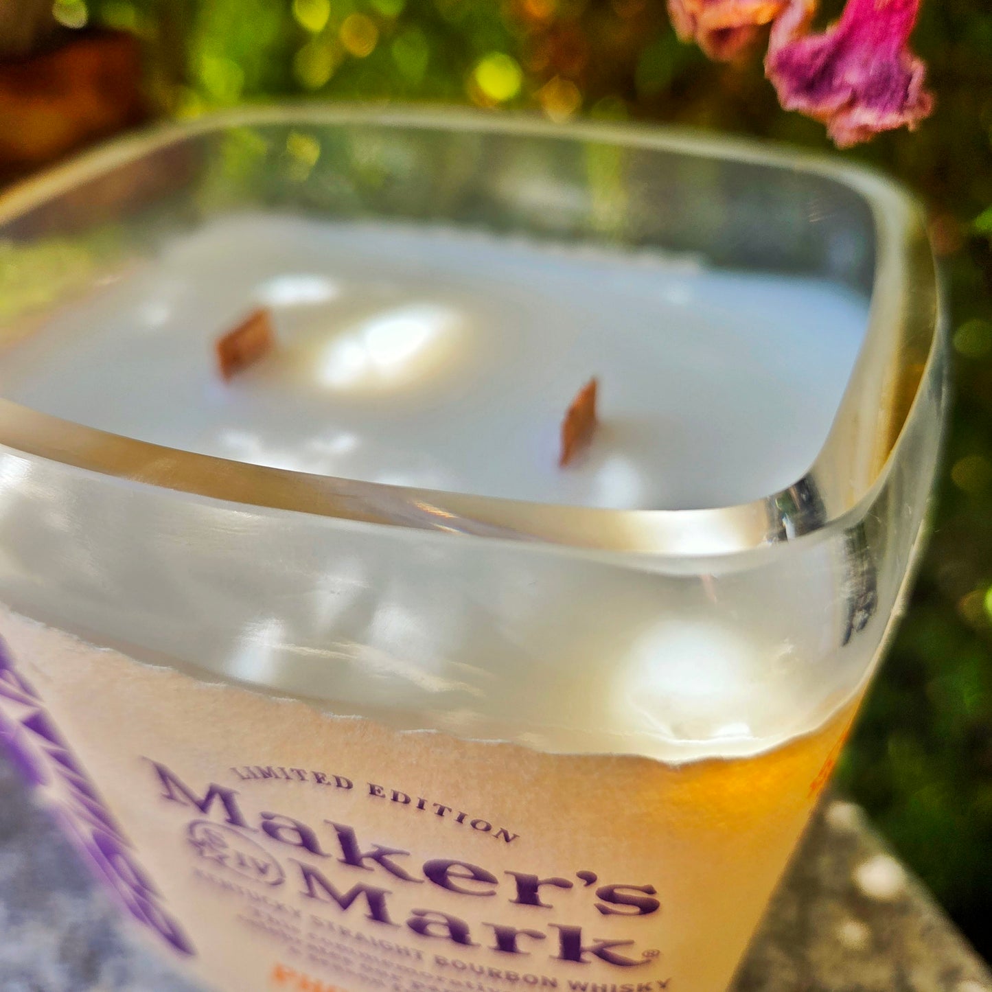 Phoenix Suns Whiskey Bottle Candle | Choose Your Scent