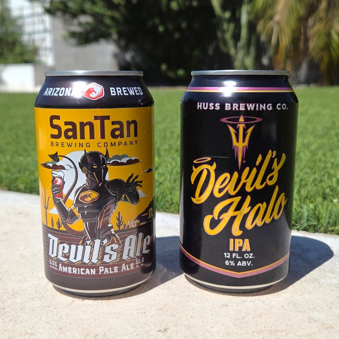 Sun Devils Beer Can Candle | Recycled Arizona Can | Choose Your Scent