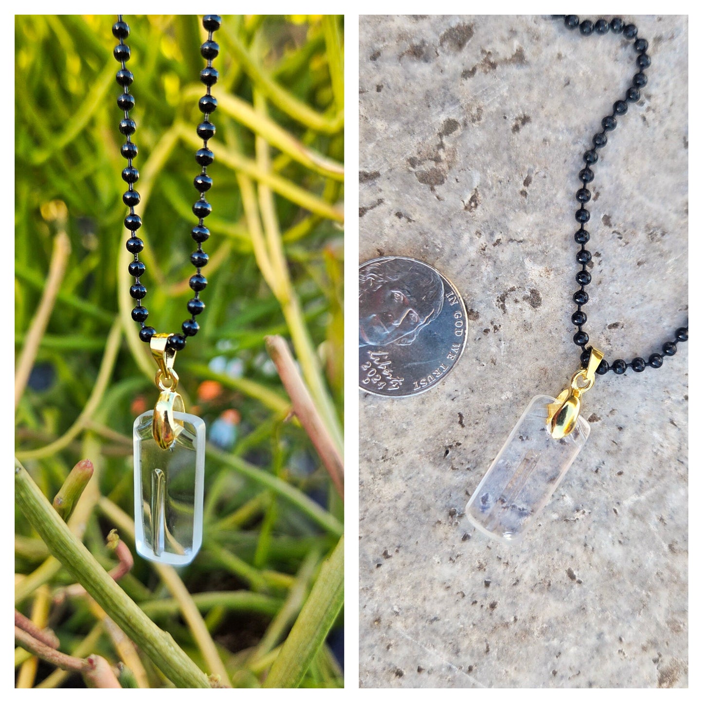 Initial Necklaces | Reclaimed Glass Bottles | Various Styles