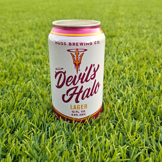 ASU Sun Devils Beer Can Candle | Upcycled 10oz | Goldwater Scent