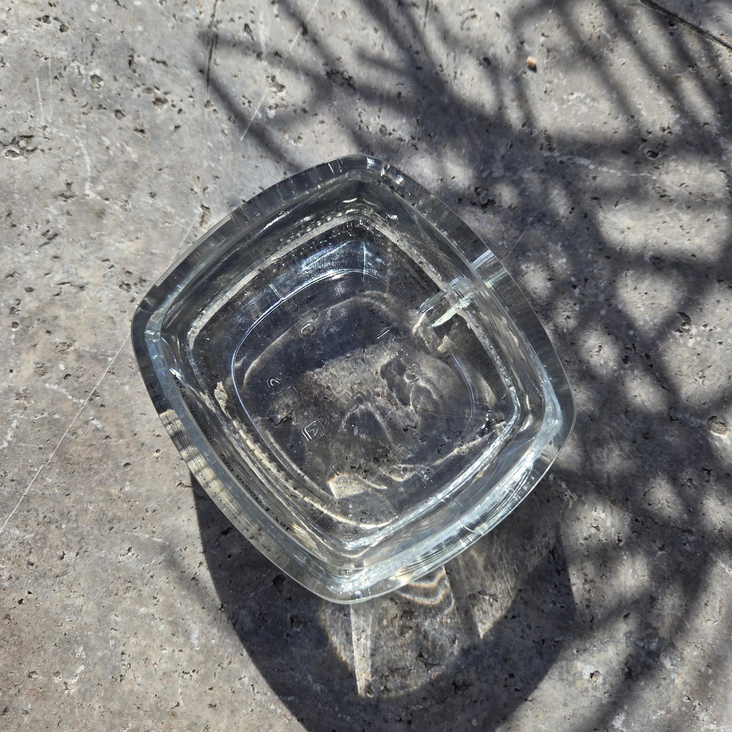 Glass Trinket Tray | Reclaimed Vodka Bottle