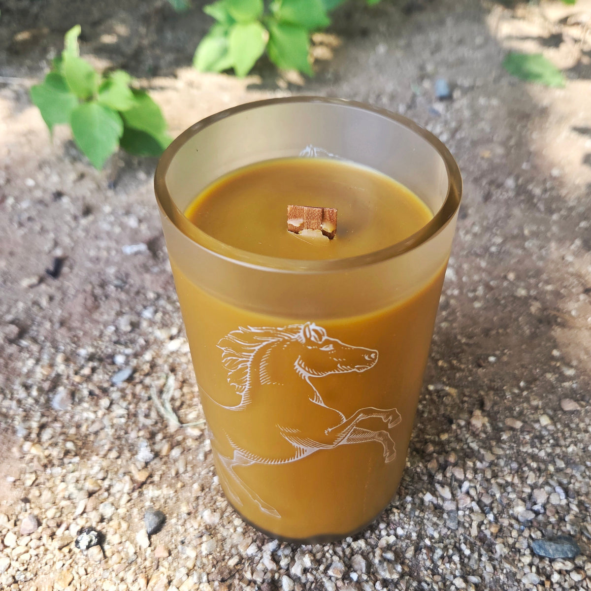Horse Vodka Bottle Candle | Private Reserve Scent
