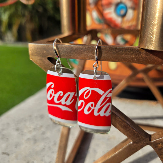 Mexican Soda Bottle Glass Earrings | Single Pair or BFF Style